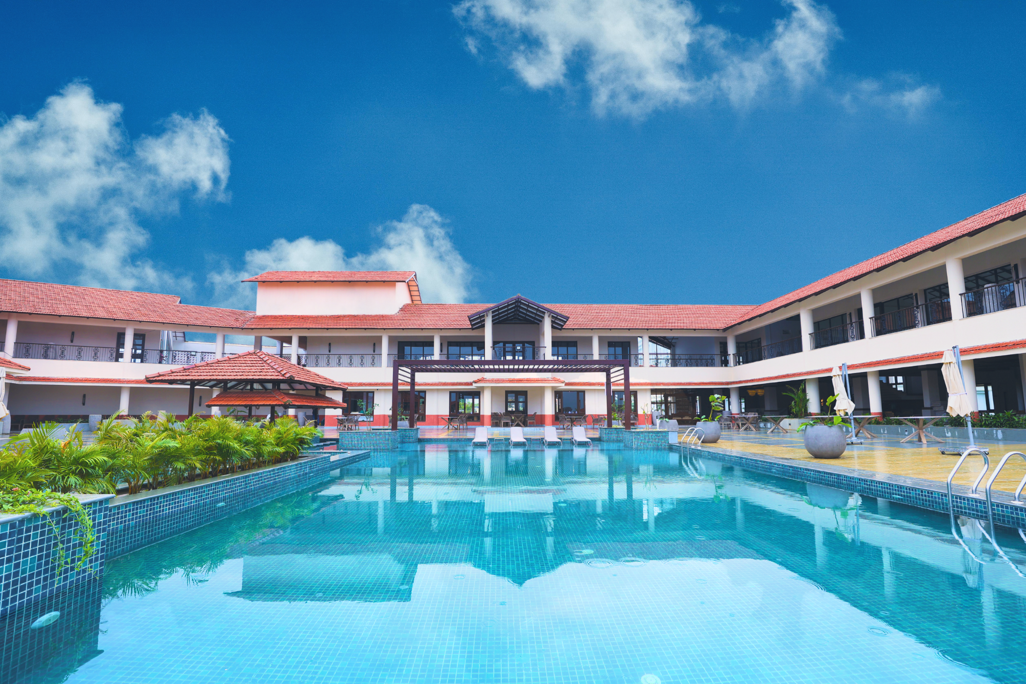 Vinaika Eco-Resort Aerial View